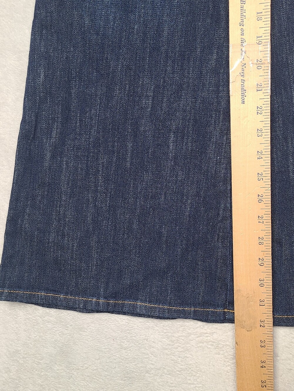 Pilcro High Rise Wide Leg Trouser Jeans Size 25 SUPER FLARE - Picture 12 of 16